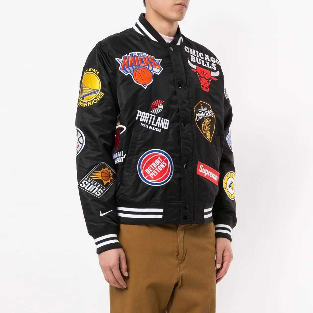 Supreme Nike/NBA Teams Jacket 'Black' | Duyet Fashion