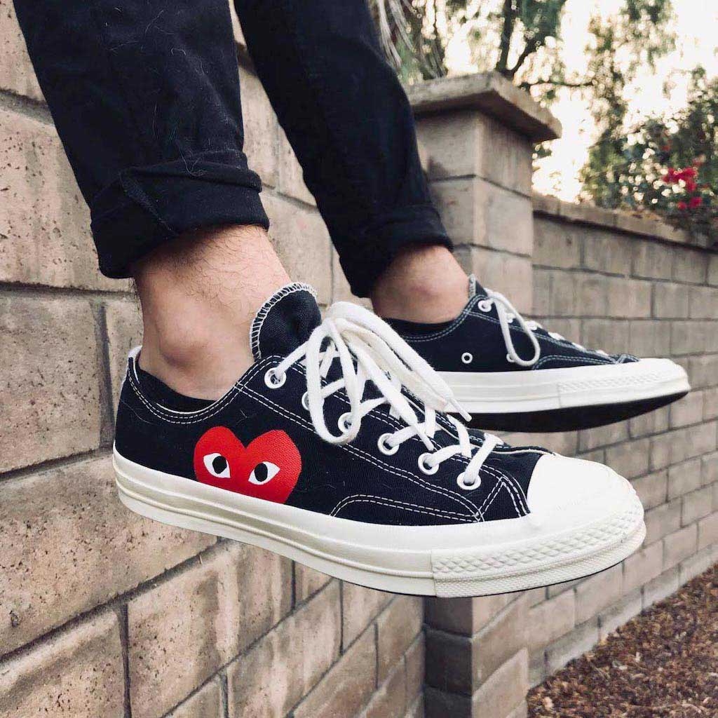 CDG x Converse Chuck 70 Low 'Black' | Duyet Fashion CDG x Converse Chuck 70 Low 'Black' | Duyet Fashion