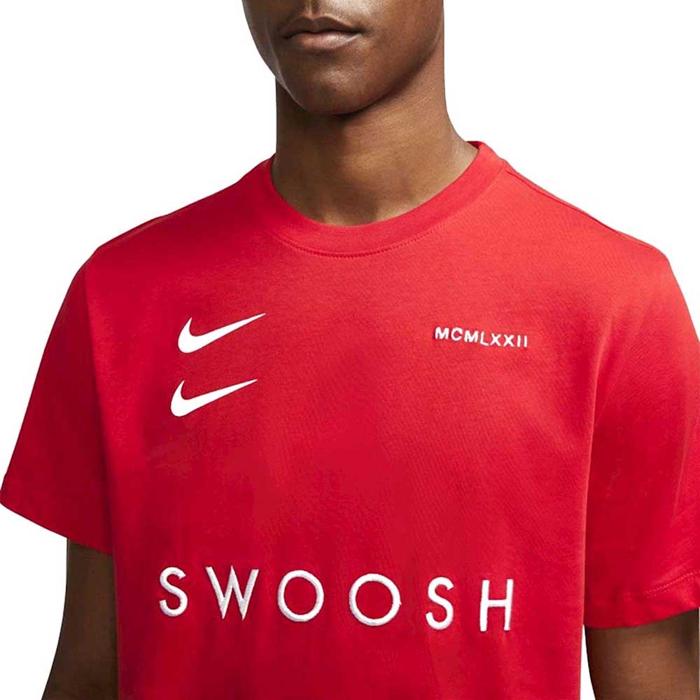 nike double swoosh red