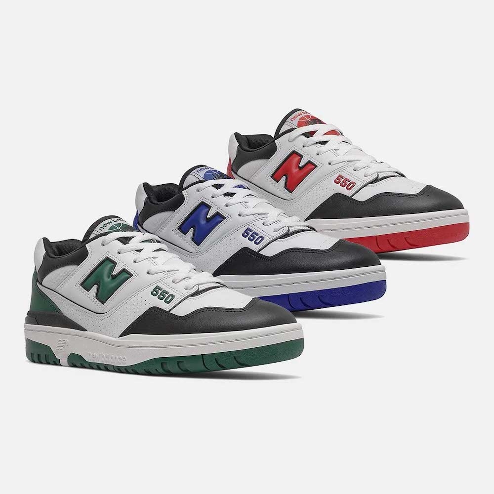 Giày New Balance 550 'White Red Black' Duyet Fashion
