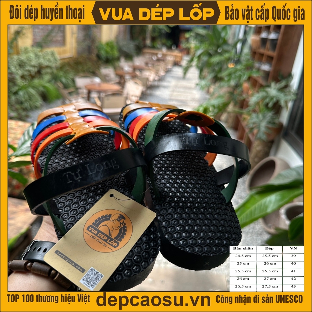 Dép màu sắc công nghệ mới, không đen chân mẫu Rọ Ngũ Hành, đế cao 2cm ...