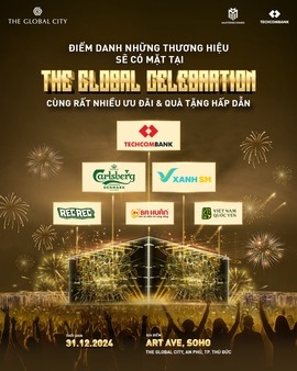 VIỆT NAM QUỐC YẾN - NHÀ TÀI TRỢ VIP LOUNGE TẠI COUNTDOWN THE GLOBAL CELEBRATION️