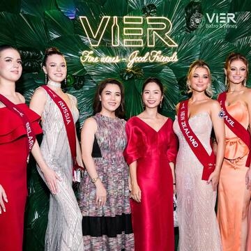 VIER FIER WINES VIETNAM X MISS CHARM - ĐÊM TIỆC VINH DANH SẮC ĐẸP VÀ HỮU NGHỊ