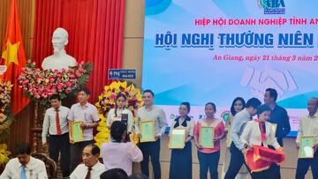 VIỆT NAM QUỐC YẾN VINH DỰ TRỞ THÀNH HỘI VIÊN CHÍNH THỨC CỦA HIỆP HỘI DOANH NGHIỆP TỈNH AN GIANG