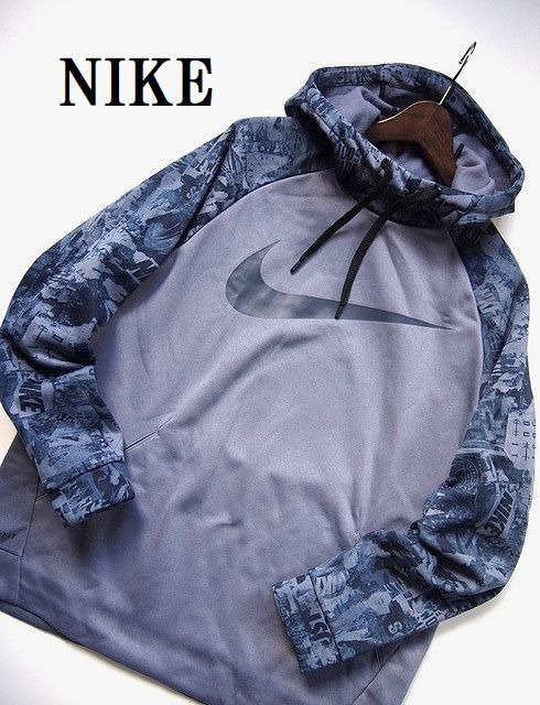 Ao Hoodie Thu ong Nike Parka Nike DRI FIT Therma Training Purple 932006 011 Hang Chinh Hang Bounty Sneakers