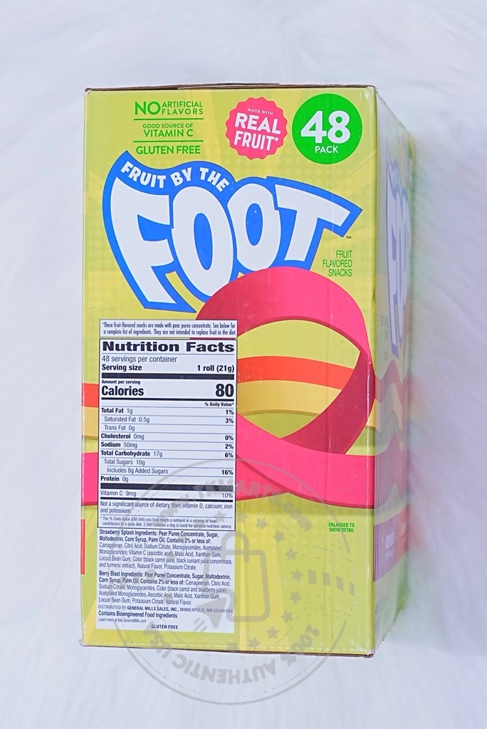 Fruit By The Foot - Kẹo Cuộn (48 Bịch 1.02KG)