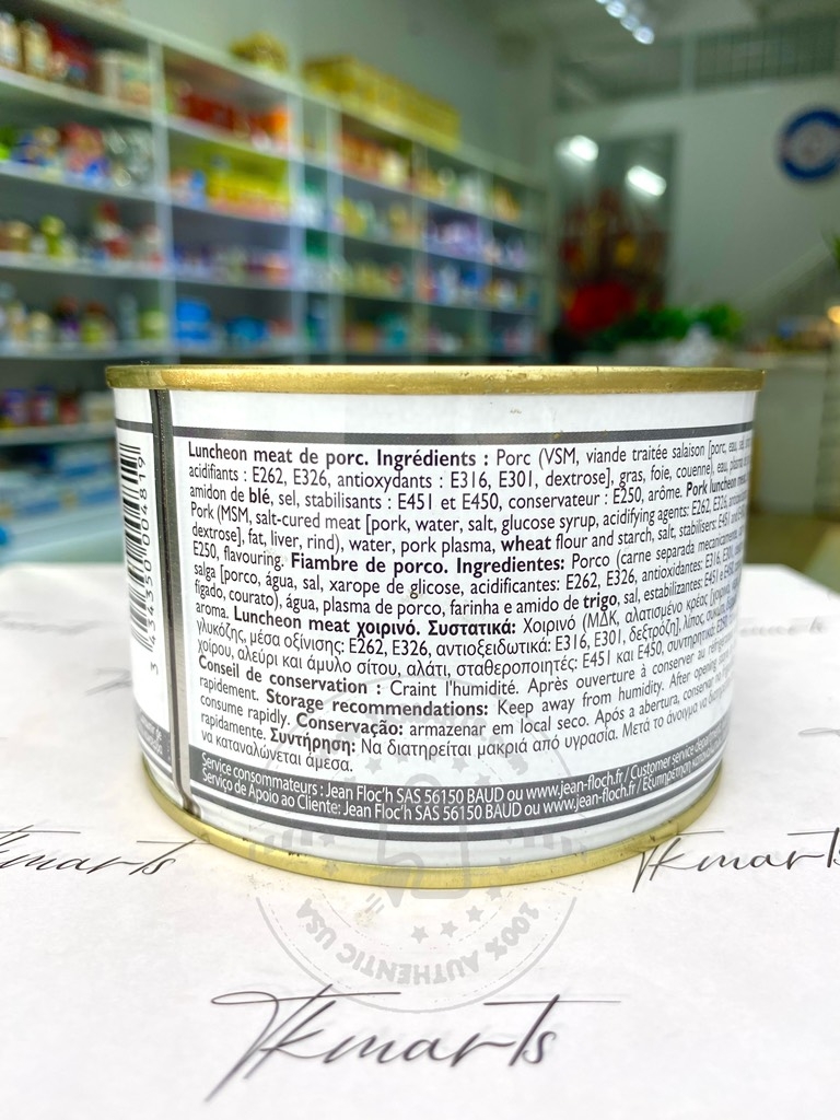 JEAN FLOC’H - Flambre (Thịt Heo Hộp 400g)