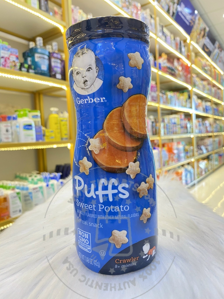 Gerber - Puffs (Bánh Ăn Dặm 42g)