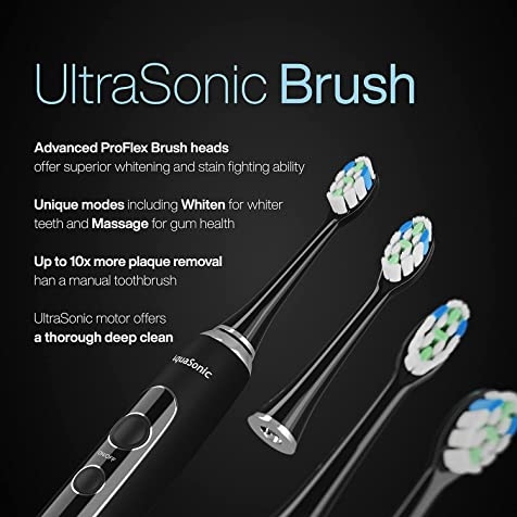 AquaSonic - Black Series Untra Sonic Whitening (Bàn Chãi Điện)