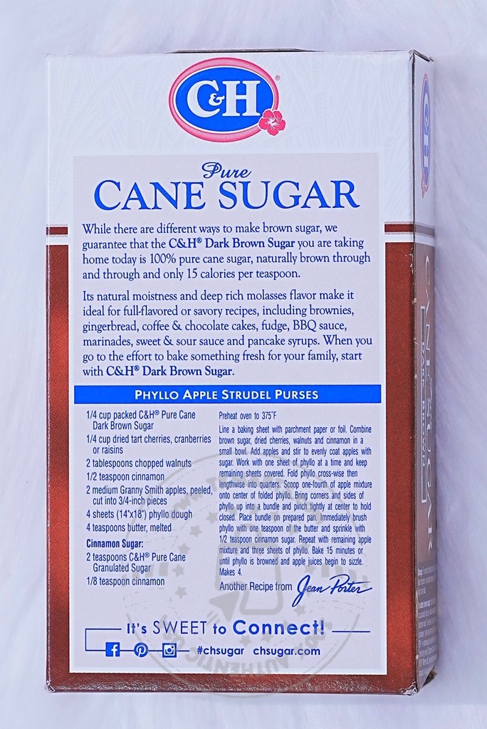 C&H - Pure Cane Sugar (Đường Nâu 453g)