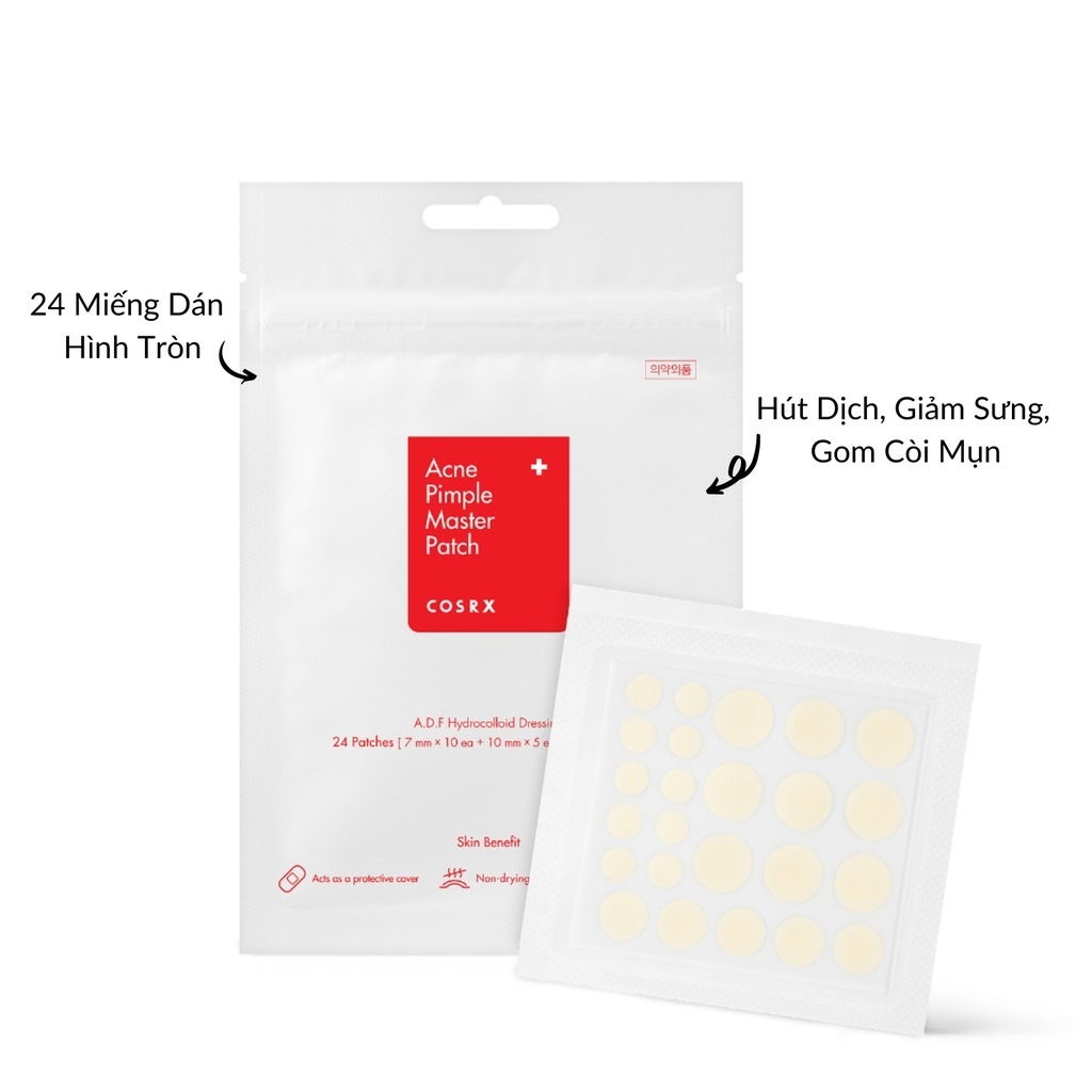 ACNE PIMPLE MASTER PATCH - 24 Patches (Miếng Dán Mụn 24 Miếng)
