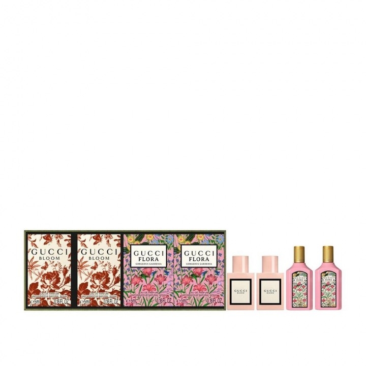 GUCCI - GIFT SET (BLOOM EDP 2x5ml, FLORA EDP 2x5ml)