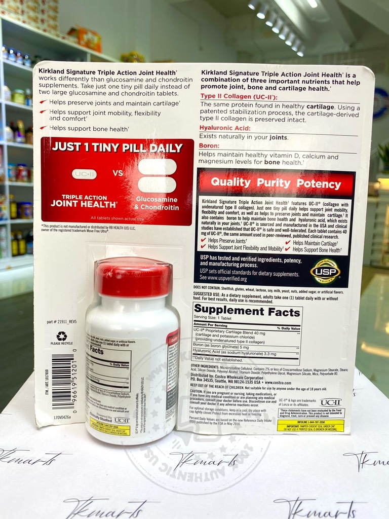KIRKLAND - Joint Health (Hỗ Trợ Xương Khớp 110 Viên)