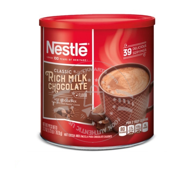 NESTLE - Rich Milk Chocolate (Bột Chocolate 787.8g)