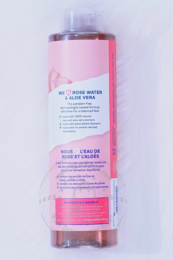 ST IVES - Refreshing Body Wash (Nước Hoa Hồng Và Nha Đam 650ml)