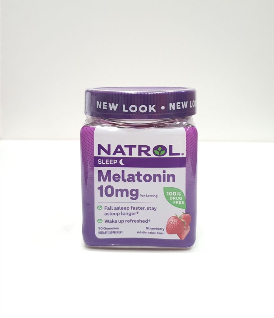 Natrol - Melathonine Sleep 10MG (Kẹo Giúp Ngủ Ngon 90 Viên)