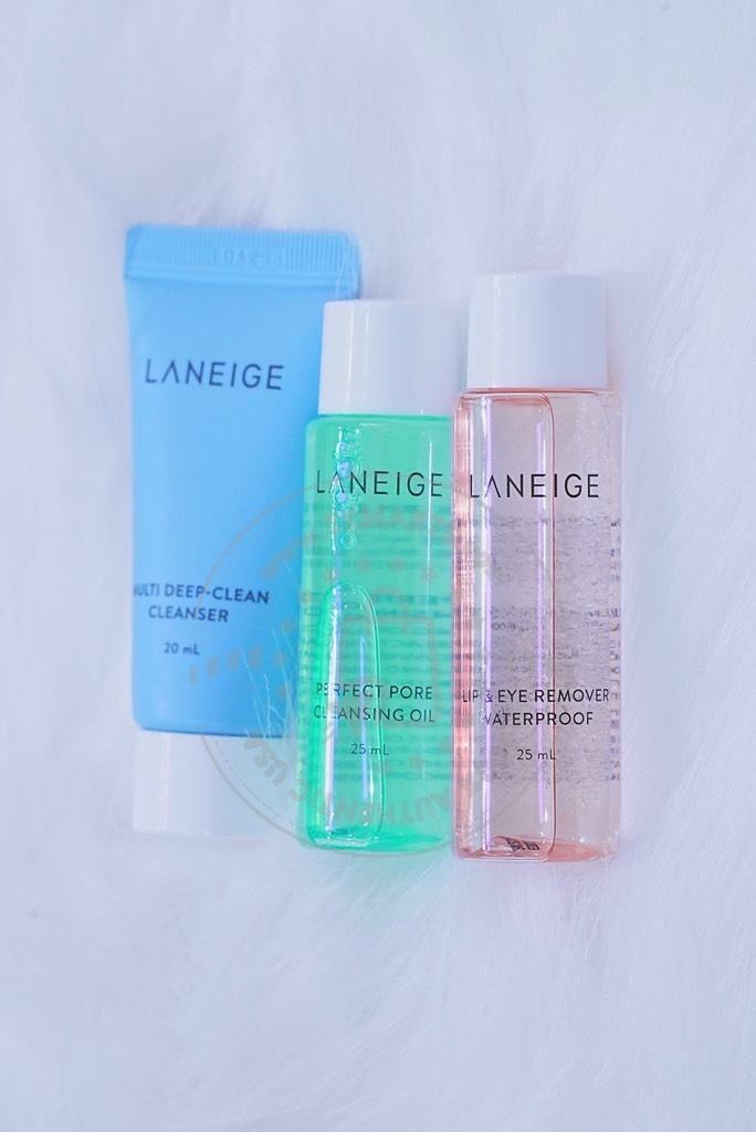 LANEIGE - NEW CLEANSING TRIAL KIT (SET 2 MÓN TẨY TRANG 25ml + SỮA RỬA MẶT 20ml)