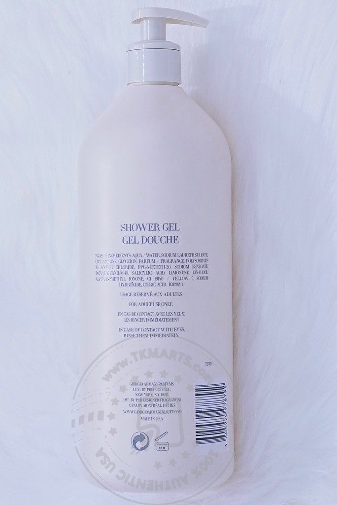 GIORGIO ARMANI - ACQUA DI (Sữa Tắm Nước Hoa 1L)