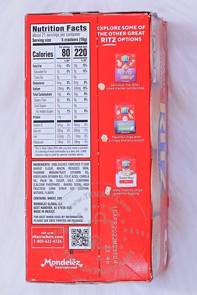 Ritz - 8 Fresh Stacks (Vị Nguyên Bản 334g)