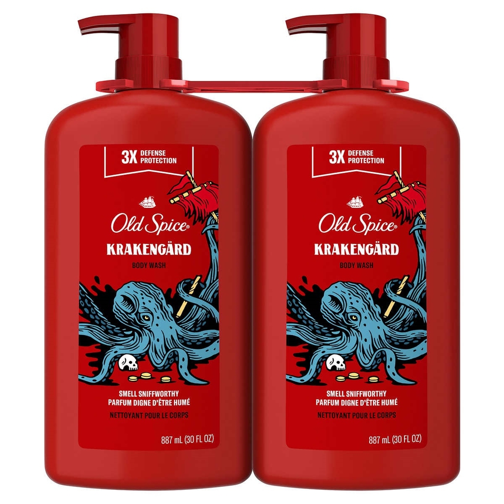 Old Spice - KRAKENGARD (SỮA TẮM BODY NAM 887ml)