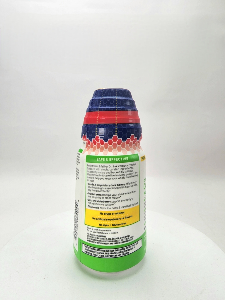 ZARBEE'S - CHILDREN'S NIGHTTIME COUGH SYRUP+ MUCUS (SIRO HO BAN ĐÊM BÉ 118ml)