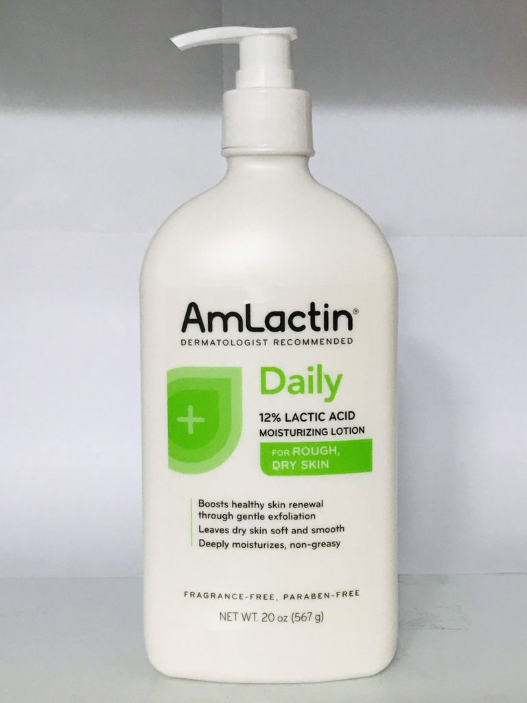 AmLactin - DAILY 12% LACTIC ACID MOISTURIZING LOTION (Dưỡng Thể Trị Viêm Da Cơ Địa 567G)