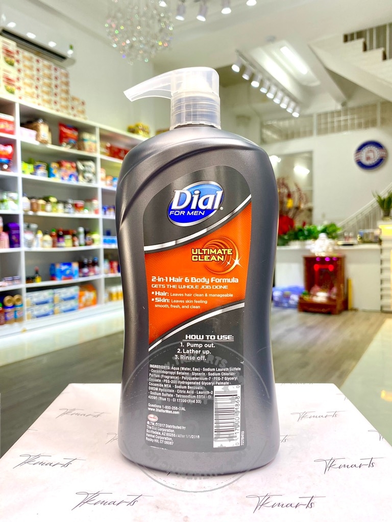 Dial - Hair & Body ( Gội Và Sữa Tắm 946ml)