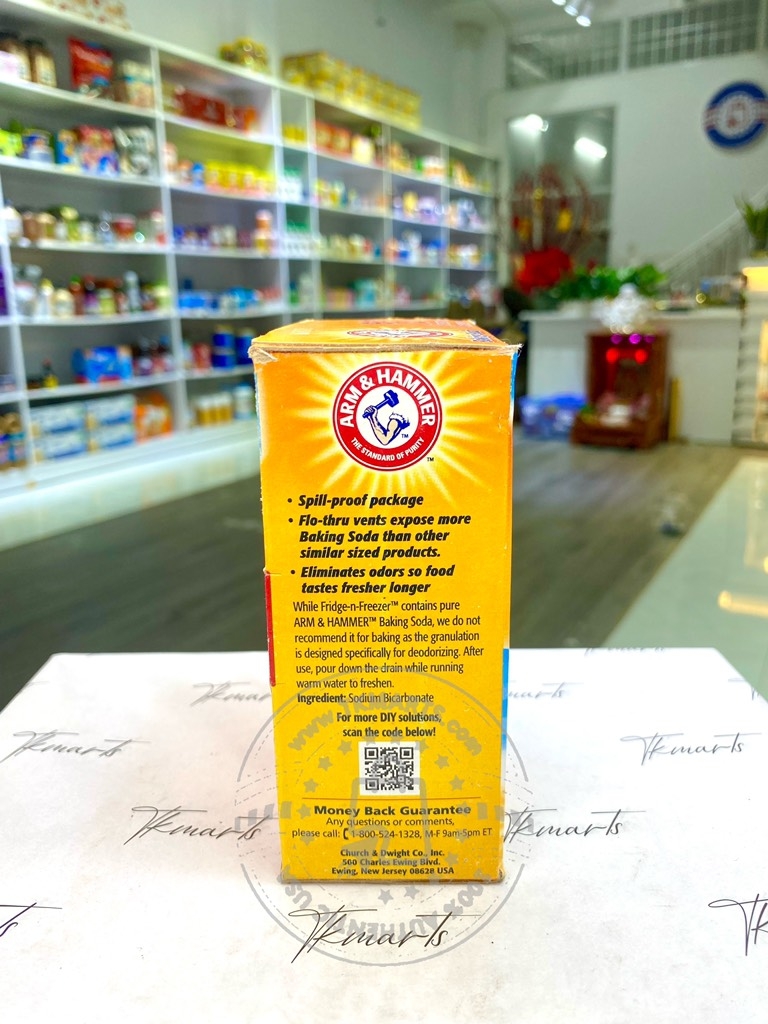 ARM & HAMMER - Bột Khử Mùi Tủ Lạnh (397g)