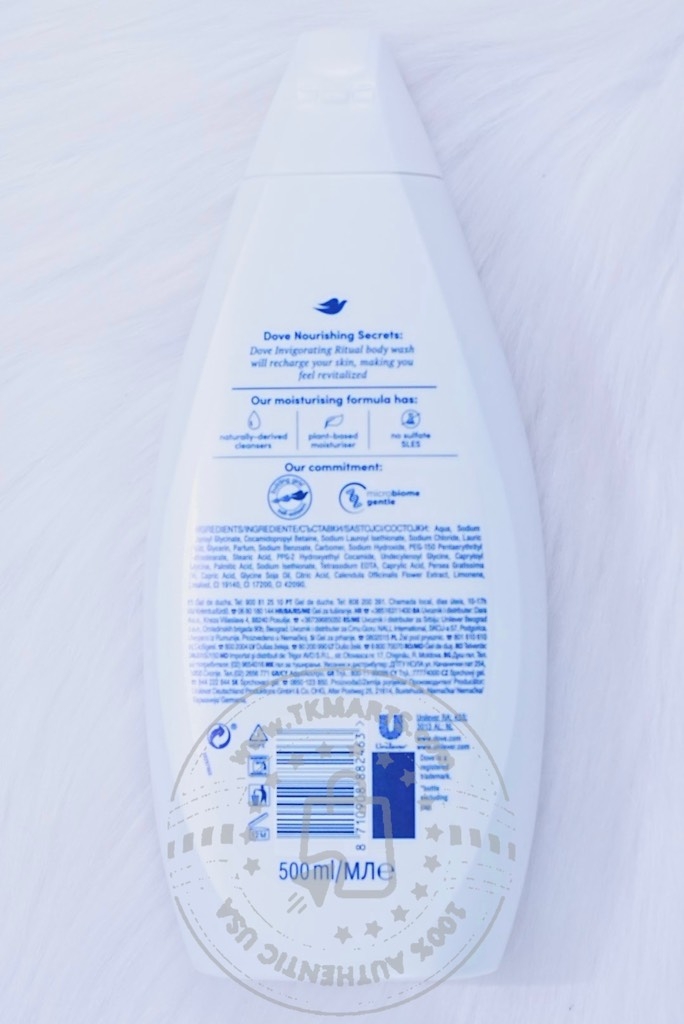 DOVE - Nourishing Secrets (Sữa Tắm Bơ Và Chi Cúc 500ml)