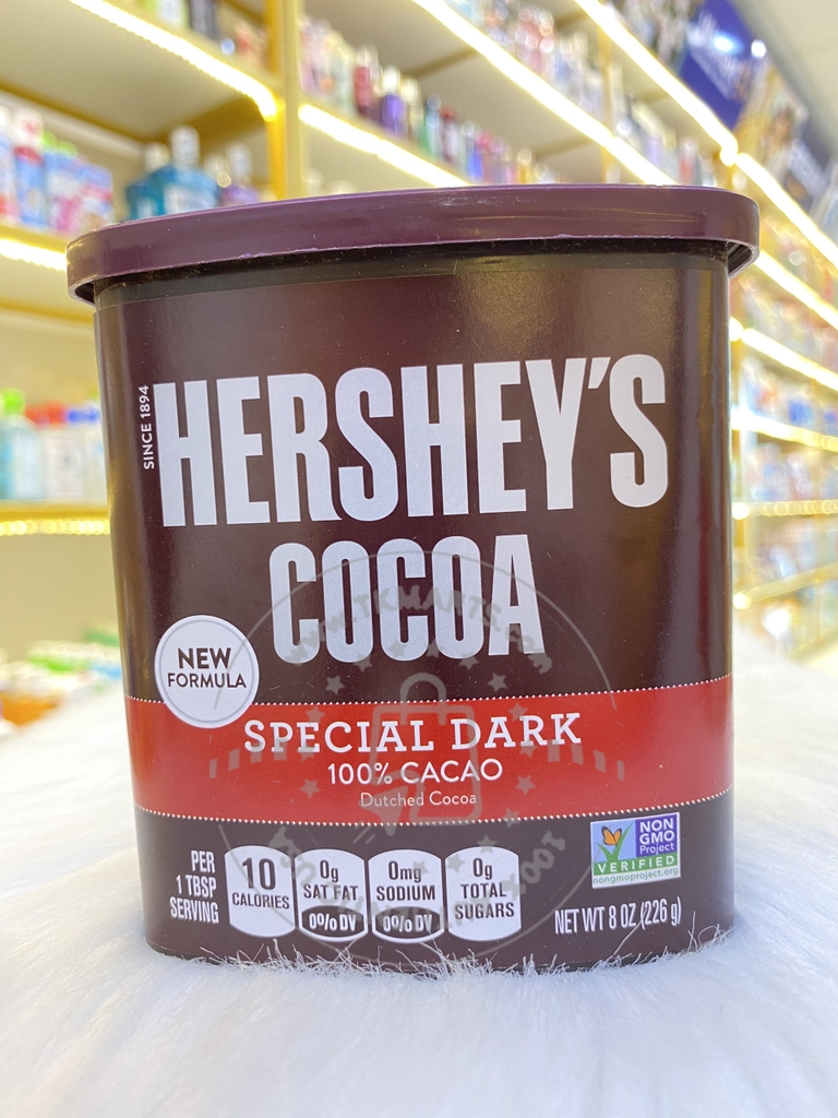 HERSHEY'S - COCOA SPECIAL DARK (BỘT CACAO ĐẮNG 226G)