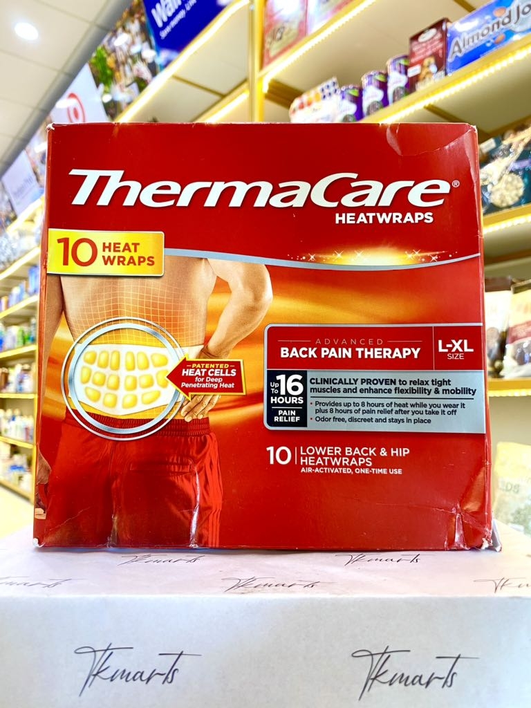 ThermaCare - Heatwraps (Dán Toàn Lưng 10 Miếng)