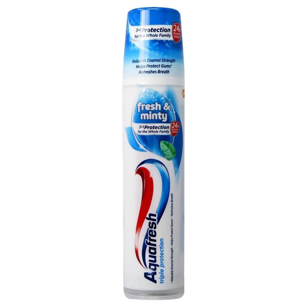 AQUAFRESH - FRESH & MINTY 3IN1 PROTECTION (KEM ĐÁNH RĂNG TRẮNG SÁNG 100ml)