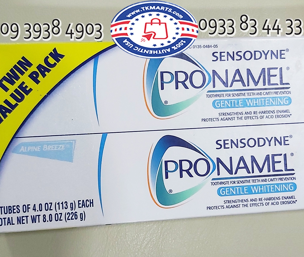 Sensodyne Pronamel - Set Kem Đánh Răng