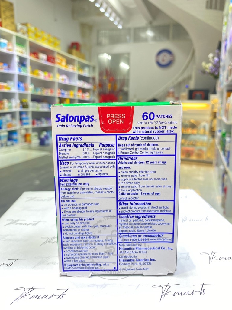 Salonpas - Hisamitsu (60 Miếng)