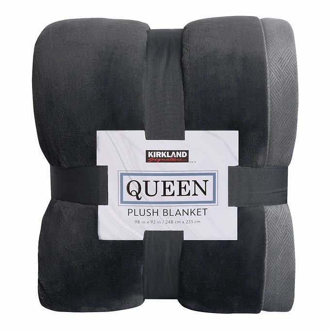 KIRKLAND - PLUSH BLANKET (Mền SIZE Queen)