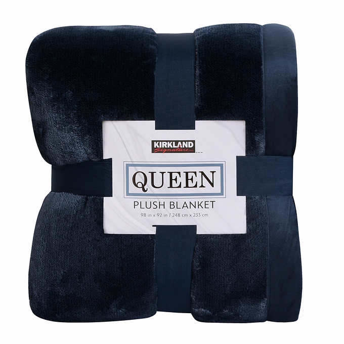 KIRKLAND PLUSH BLANKET (Mền SIZE Queen)