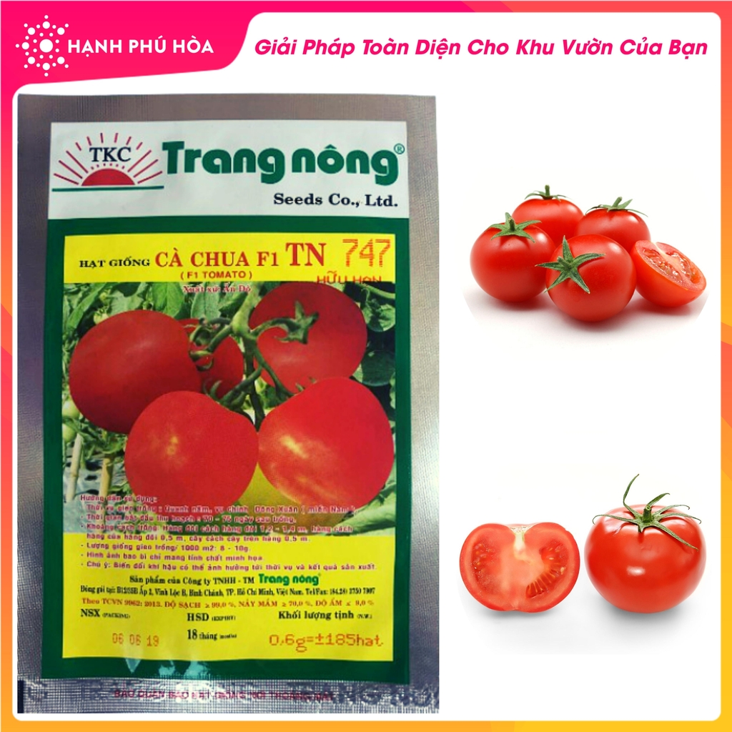 Hạt Giống Cà Chua F1 TN 747 - Trang Nông