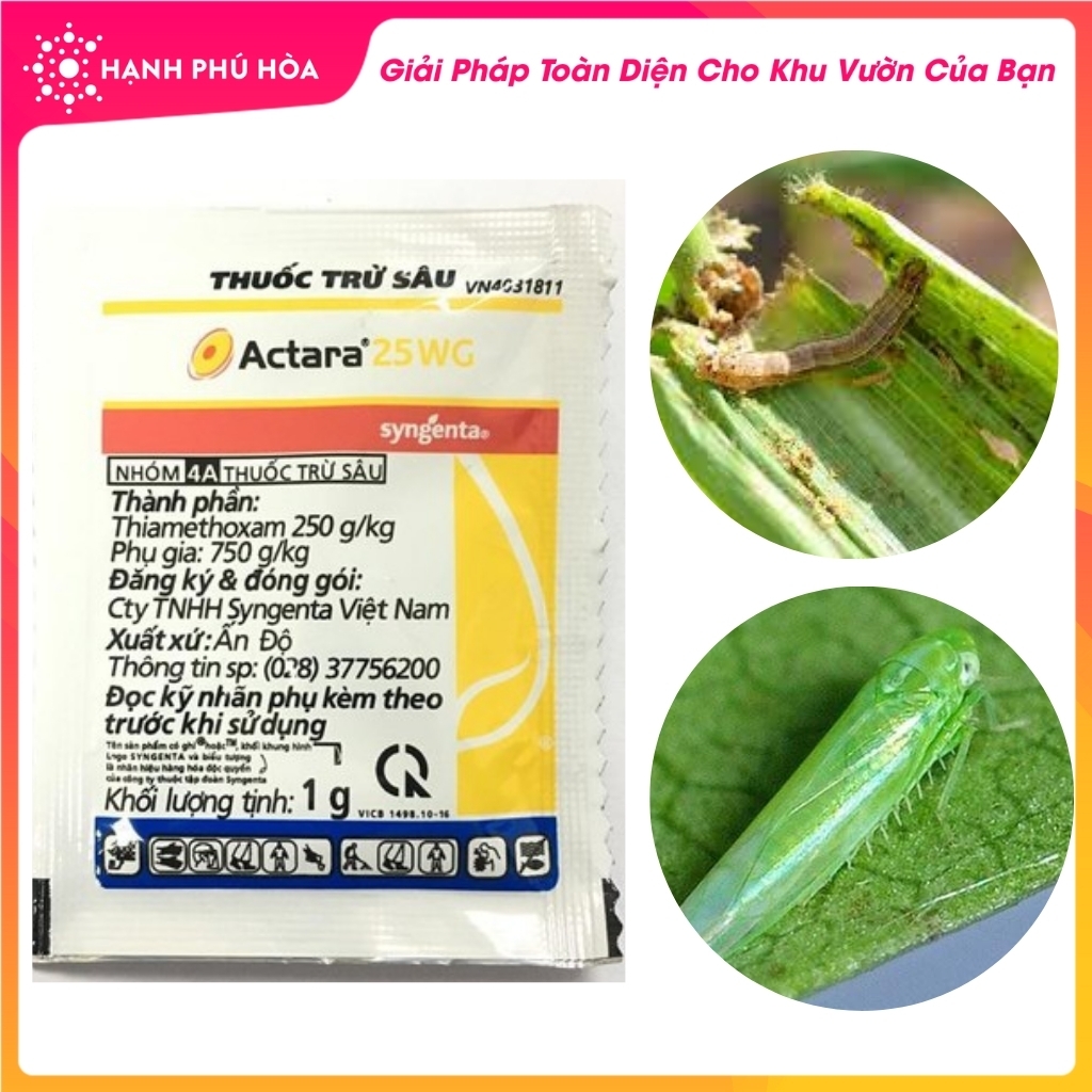 Thuốc Trừ Sâu Rầy Actara 25Wg - Gói 1 Gram