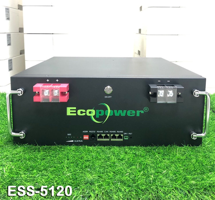 Pin lithium Ecopower 51.2V-100A (ESS-5120)