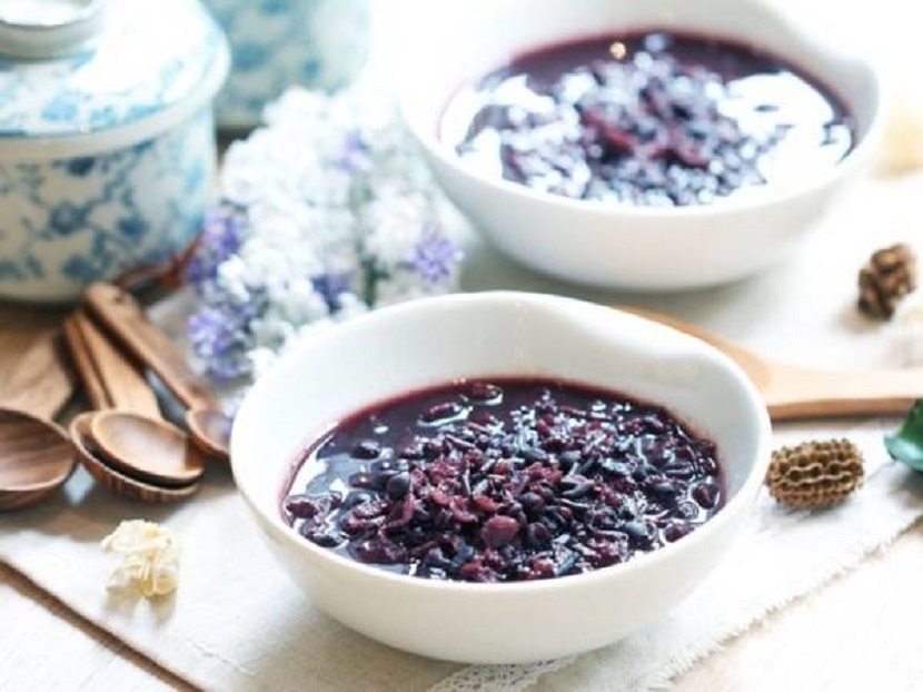 Cháo Yến Sào Nếp Than