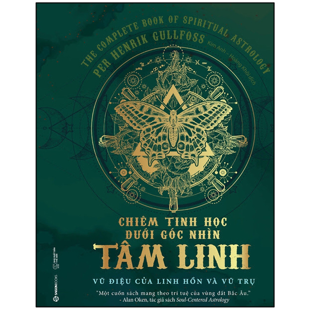 Chiêm tinh học dưới góc nhìn tâm linh -300000đ -Sài Gòn Books -Khoa học tâm linh