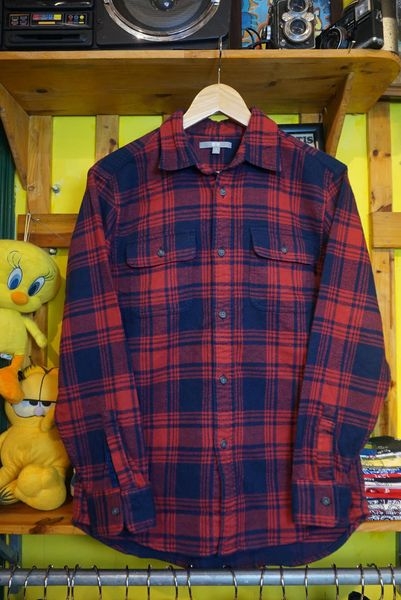 VTG Patchwork Flannel Shirt UNIQLO Breakdalaww Vintage Streetwear #69 VTG Patchwork Flannel Shirt UNIQLO Breakdalaww Vintage Streetwear