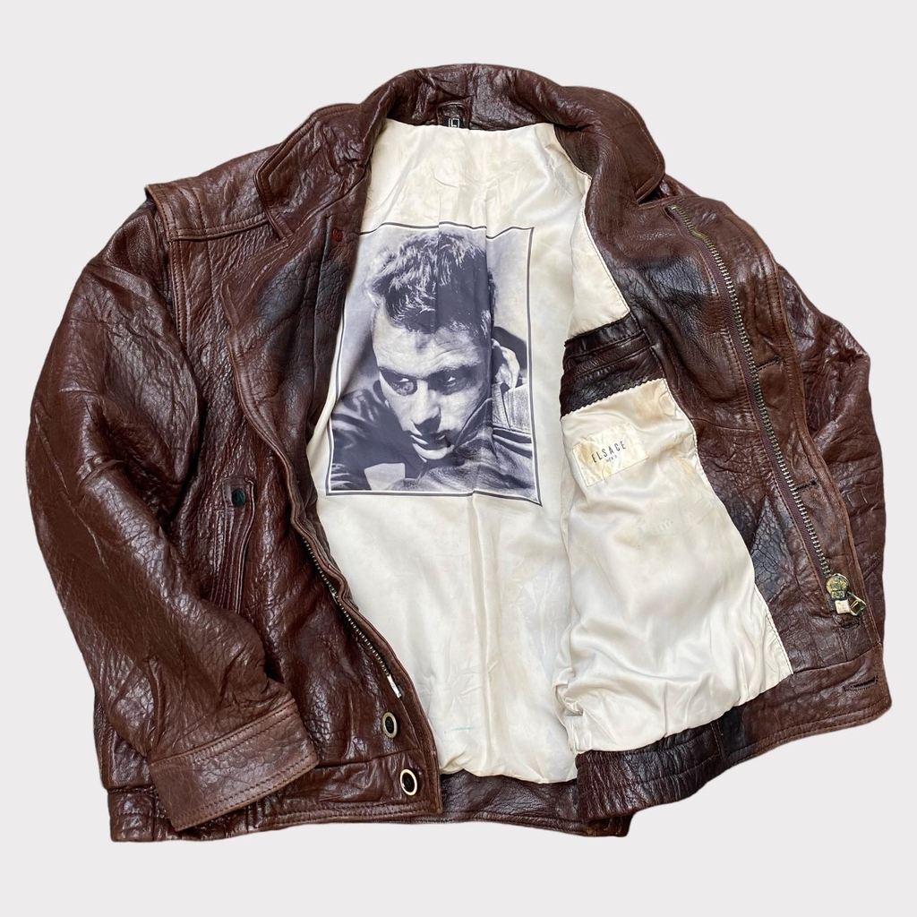 VINTAGE JAMES DEAN LEATHER JACKET
