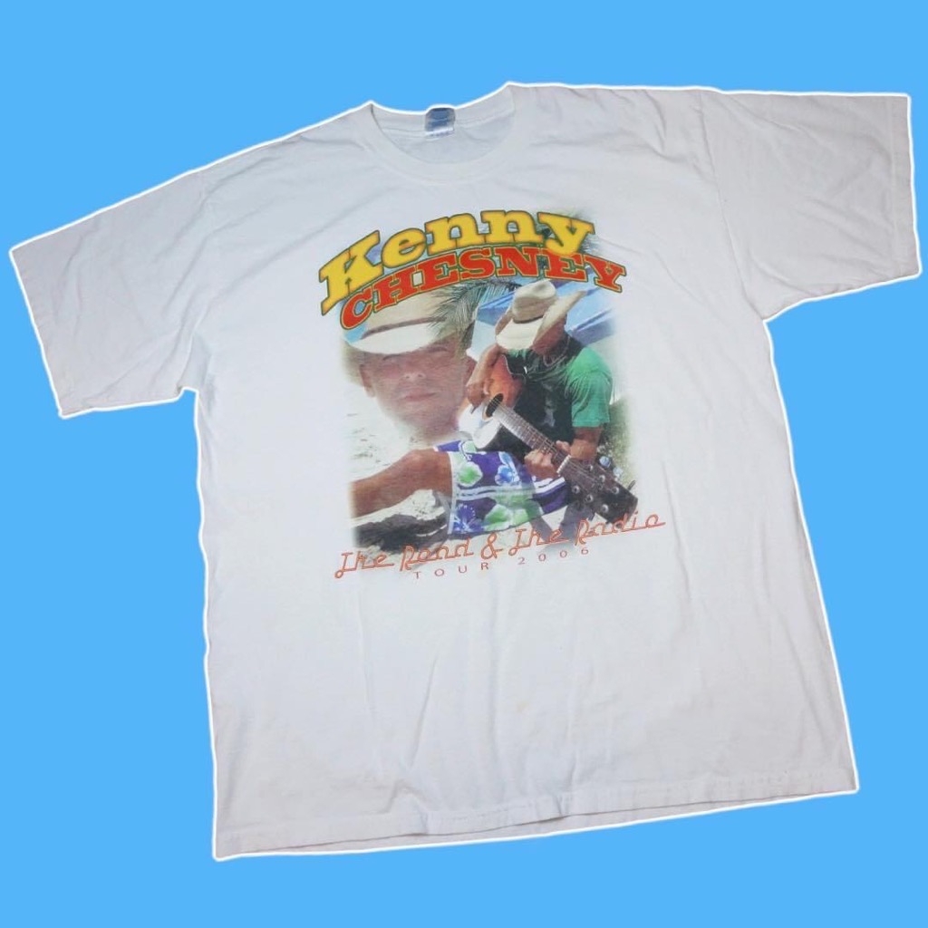 KENNY CHESNEY THE ROAD AND THE RADIO TOUR 2006 TEE