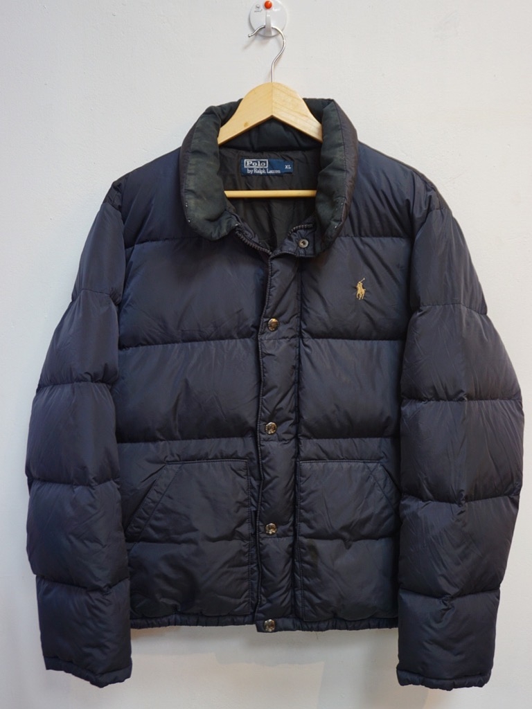Vintage polo online puffer jacket