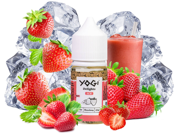 Yogi Saltnic Strawberry Ice (Dâu lạnh)