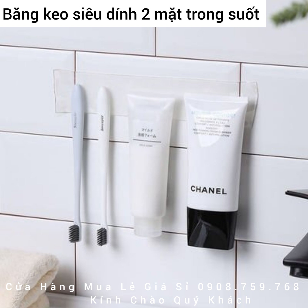 Băng Keo Trong Suốt 2 Mặt Siêu Dính Đa Năng Cuộn 3m