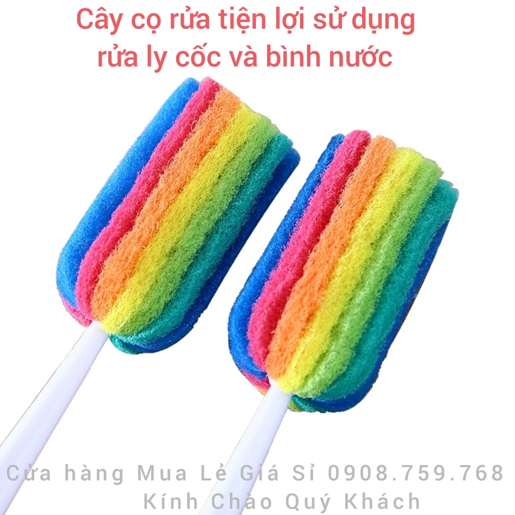 Cây Cọ Rửa Tiện Lợi - Sử Dụng Rửa Ly Cốc Bình Nước