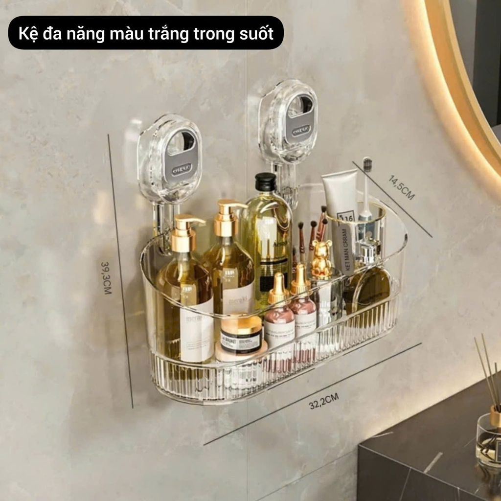 Kệ đựng đồ nhựa Mica trong suốt