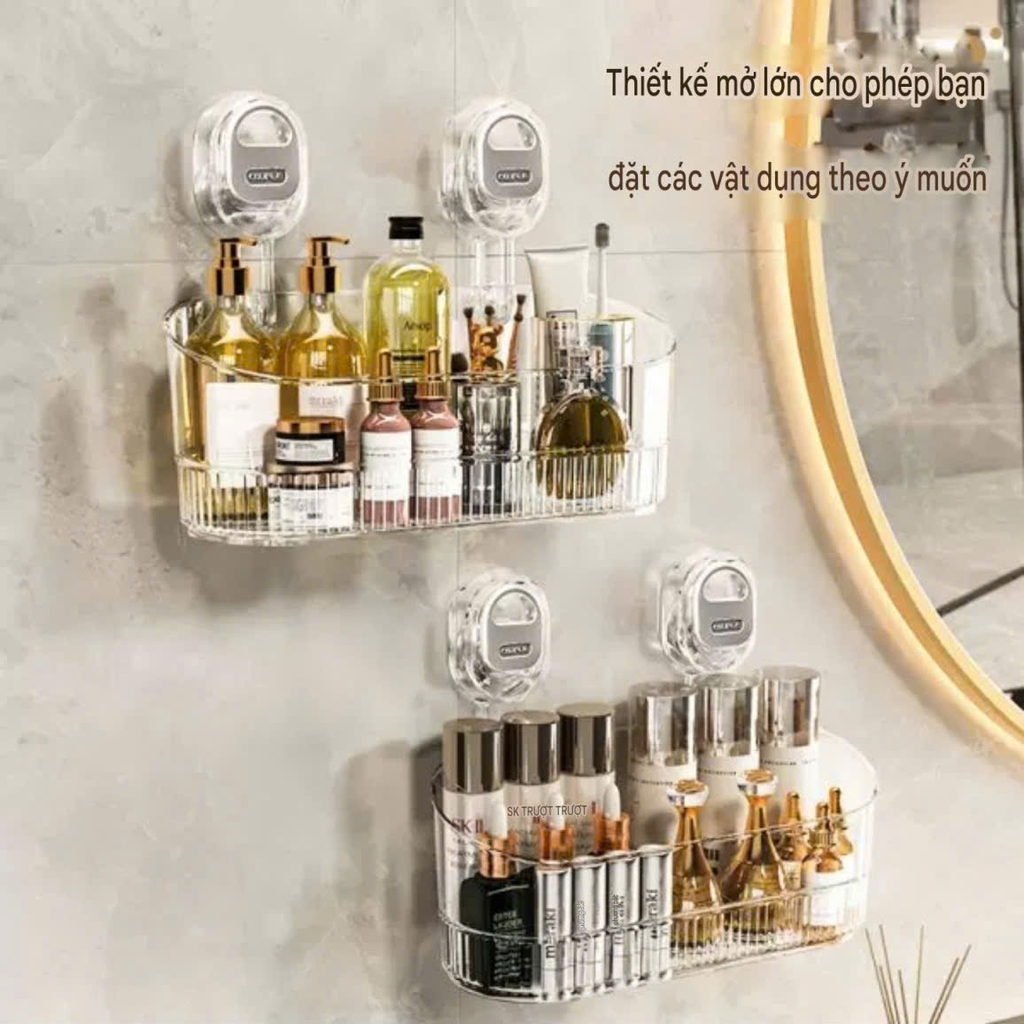 Kệ đựng đồ nhựa Mica trong suốt